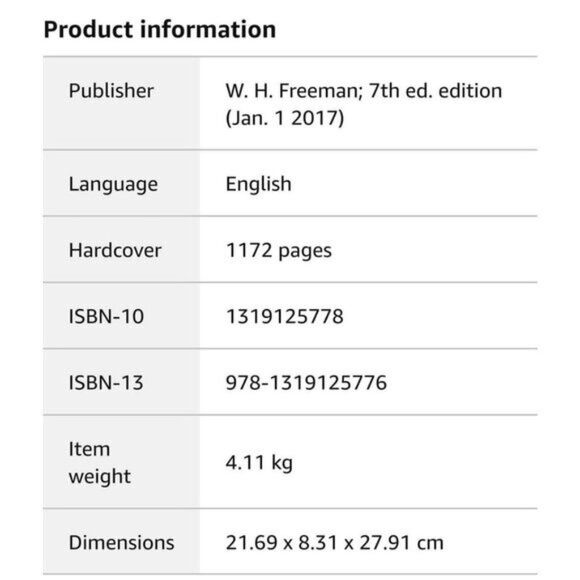 Lehninger Principles of Biochemistry Manual and Study Guide Text Book - Picture 9 of 10